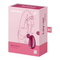 Satisfyer Satisfyer Spot On 1 (Berry), přikládací vibrátor na klitoris