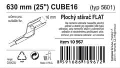 Compass Stěrač FLAT BULK (CUBE16) 25"/630mm