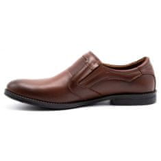 Elegantní pánská obuv 283T2 Lu brown velikost 45