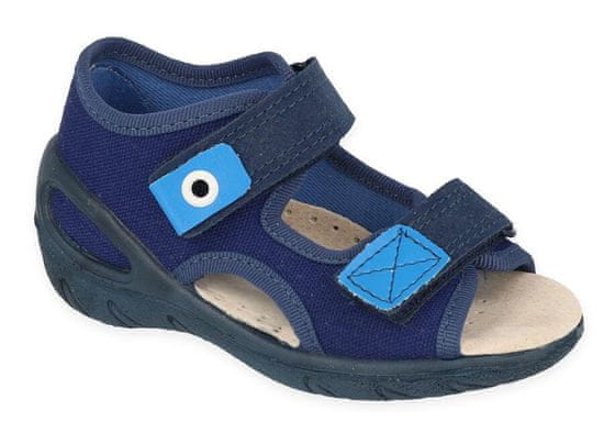 Befado chlapecké sandálky SUNNY 065X170 modré