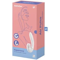 Satisfyer Supernova vibrátor, bílý