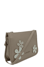 Marina Galanti crossbody bag Flower– béžová