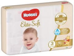 Huggies HUGGIES Extra Care pleny jednorázové 3 (6-10 kg) 72 ks