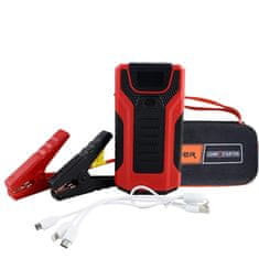 Farrot Vysokokapacitní 16800mAh 12V Jump Starter Přenosné startovací zařízení Power Bank Nabíječka do auta pro zesilovač autobaterie