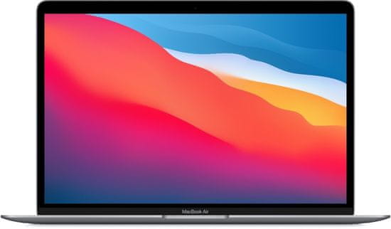 Apple MacBook Air 13, M1, 8GB, 512GB, 7-core GPU, vesmírně šedá (M1, 2020) (Z1240005A)