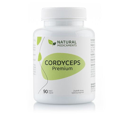 Natural Medicaments Cordyceps Premium 90 kapslí