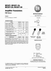 HADEX BC327-16 P 45V/0,8A 625mW 100MHz (ß=100-250) TO92