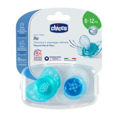 Chicco Physio Air Zklidňující dudlík, modrý, 6m+