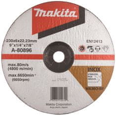 Makita INOX brusný kotouč 230x6mm A-80896