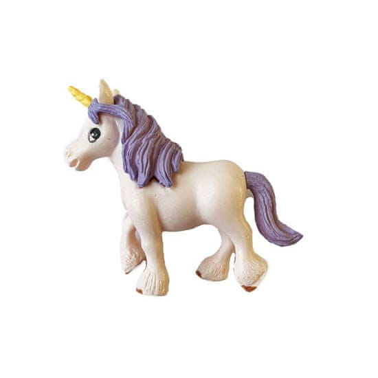 HABARRI Figurka koně s fialovou hřívou