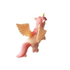 HABARRI Figurka Pegasus Horse s růžovou hřívou