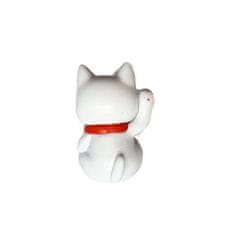 HABARRI Figurka kočky Maneki-neko (Číňanka s tlapkou)