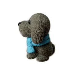 HABARRI Figurka psa Broholmer s modrým šátkem