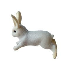 HABARRI Figurka zajíčka skákající šedá