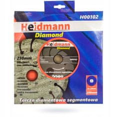 GEKO Segmentový diamantový kotouč 230 mm M14 Heidmann