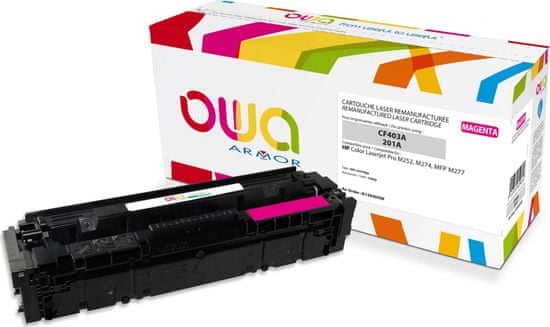 Armor OWA Armor toner kompatibilní s HP CF403A, 1400st, červená/magenta