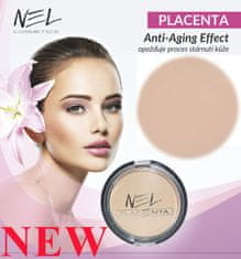 DIVINE cosmetics Kompaktní pudr NEL na mastnou a smíšenou pleť č. 0 nude s placentou 12g