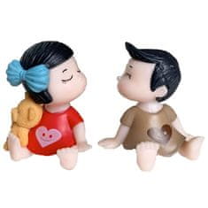 HABARRI Figurka dívka a chlapec - den svatého Valentýna