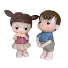 HABARRI Figurka dívka a chlapec na hřišti