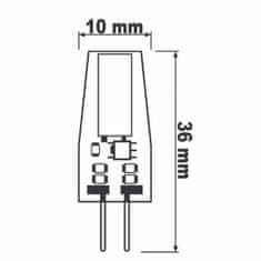 LUMILED LED žárovka COB G4 CAPSULE 3W = 30W 330lm 3000K Teplá bílá 360°