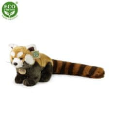 Rappa Plyšová panda červená 25 cm ECO-FRIENDLY