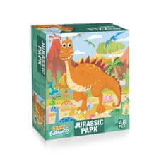 Rappa Puzzle s dinosaury 48 dílů 60 x 44 cm