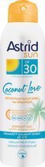 Astrid Sun Coconut Love neviditelný suchý sprej na opalování OF 30, 150 ml