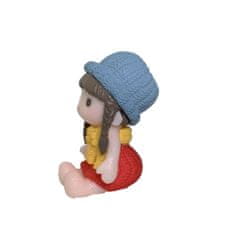 HABARRI Figurka Dívka sedící v modré čepici
