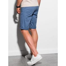 OMBRE Pánské šortky na běžné nošení ALEX modré MDN20593 S