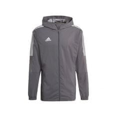 Adidas Mikina šedá 164 - 169 cm/S Tiro 21 Windbreaker M