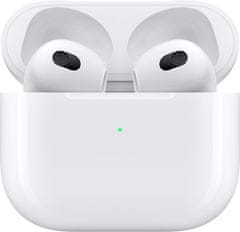 Apple AirPods 2022 (3. generace), s lighting nabíjecím pouzdrem