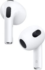 Apple AirPods 2022 (3. generace), s lighting nabíjecím pouzdrem