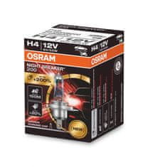 Osram OSRAM H4 12V 60/55W P43t NIGHT BREAKER 200 plus 200procent 1ks 64193NB200