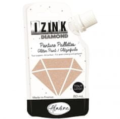 Aladine Diamantová barva Aladine Izink Diamond 80 ml - doré cuivré zlato měděná