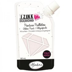 Aladine Diamantová barva Aladine IZINK DIAMOND 24 CARATS 80 ml - perleťová