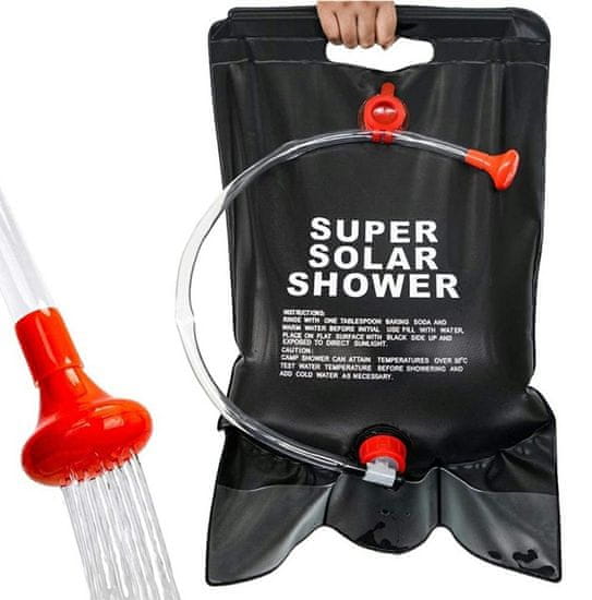 Zaparkorun.cz Solární kempingová sprcha Camp Shower, 20 L