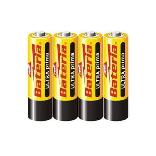 Zaparkorun.cz Baterie ULTRA prima R6, 1,5V, 4x AA baterie, Bateria Slaný