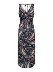 Jacqueline de Yong Dámské šaty JDYCLEO Regular Fit 15295632 Black/Multi Pais (Velikost XXL)