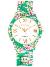 PERFECT WATCHES Dámské Hodinky A675 – Flowers 2 (Zp769b)