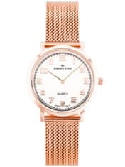 JORDAN KERR Dámské Hodinky – I2001 (Zj937d) Rosegold/Silver