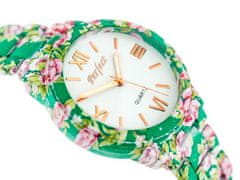 PERFECT WATCHES Dámské Hodinky A675 – Flowers 2 (Zp769b)