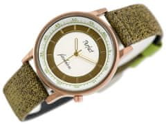 PERFECT WATCHES Dámské Hodinky A379 – Olive (Zp826c)