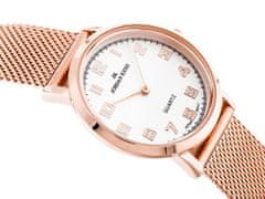 JORDAN KERR Dámské Hodinky – I2001 (Zj937d) Rosegold/Silver