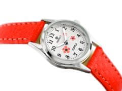 PERFECT WATCHES Dětské Hodinky G141 – Červené/Stříbrné (Zp804f)