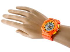 PERFECT WATCHES Pánské Hodinky Shock (Zp219f) – Oranžové