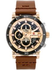 NaviForce Pánské Hodinky Nf9131 (Zn086d) Rose Gold + Box