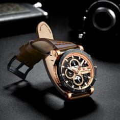 NaviForce Pánské Hodinky Nf9131 (Zn086d) Rose Gold + Box