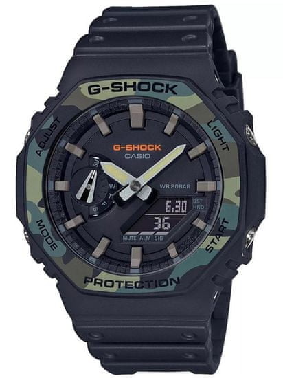 Casio Pánské Hodinky G-Shock Octagon Ga-2100su-1aer (Zd139d)