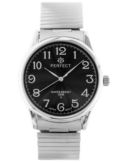 PERFECT WATCHES Pánské Hodinky X421 (Zp331c) - Elastický Pásek