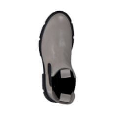 Tamaris šedé ležérní uzavřené kotníkové boty 39